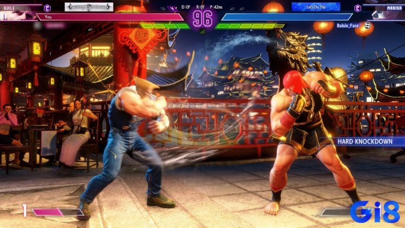 Trận chiến kịch tính trong Street Fighter