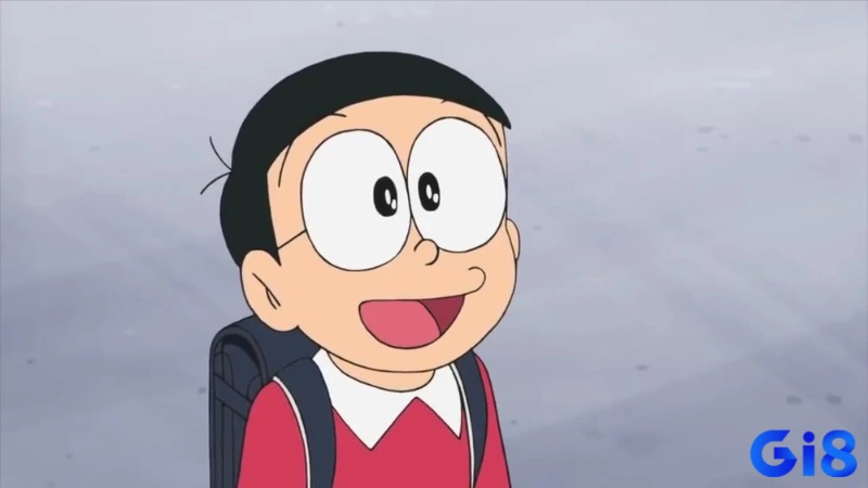 Nhân vật Nobita khá vụng về