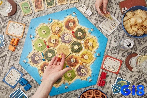Phát triển hòn đảo hoang Catan trong board game Catan