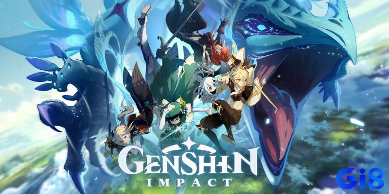 Đồ họa Genshin Impact: Mobile phiên bản 2025 với hiệu ứng ánh sáng và cảnh quan sống động