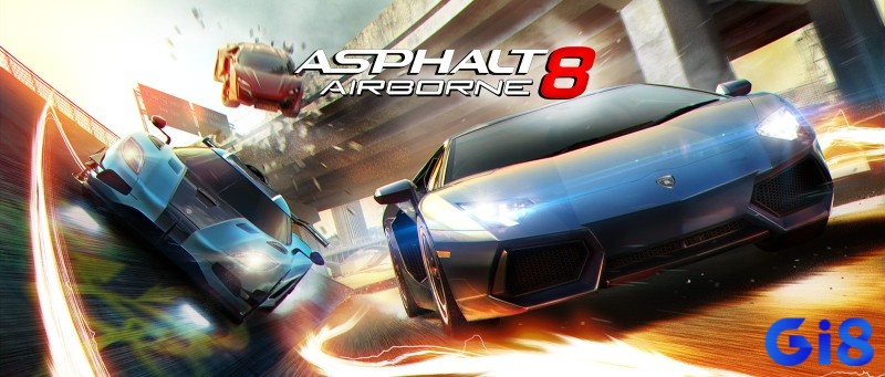 Game asphalt 8: airborne là phiên bản thứ 8 trong series game đua xe nổi tiếng Asphalt của Gameloft