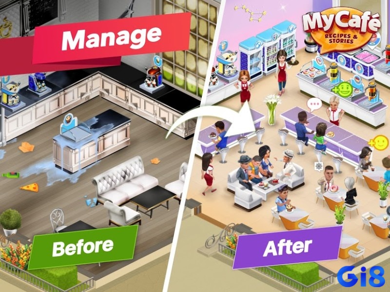 Game sẽ giúp cho người chơi bước vào một thế giới của riêng mình tho phong cách của mỗi người