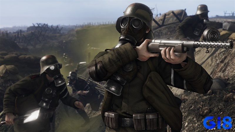 Chế độ Frontlines tái hiện chân thực không khí chiến tranh thế giới thứ nhất