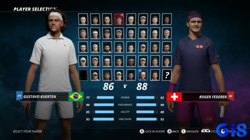 Roger Federer và Kuerten cũng góp mặt trong phần 2