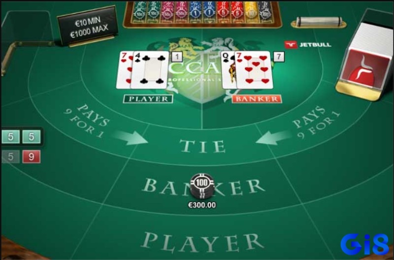 Baccarat nổi bật với cách tính điểm tinh gọn – chỉ lấy chữ số hàng đơn vị