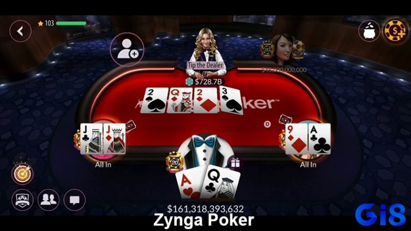 Bàn poker cố định thường được làm từ chất liệu cao cấp và có thiết kế chắc chắn hơn