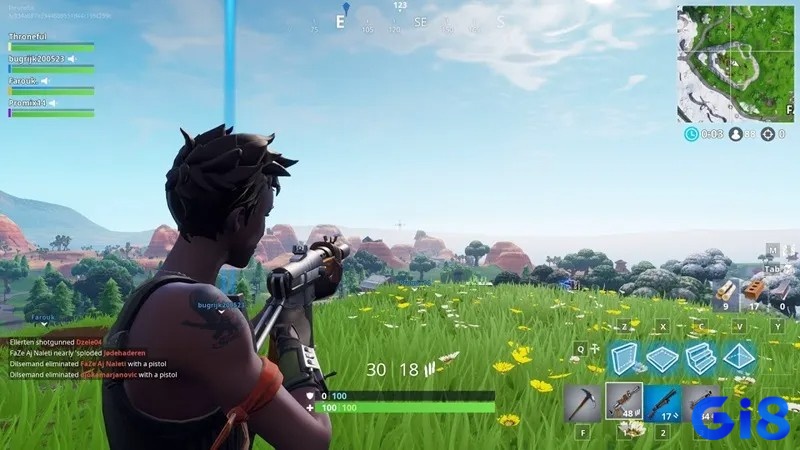 Những ưu điểm nổi bật của tựa game Fortnite