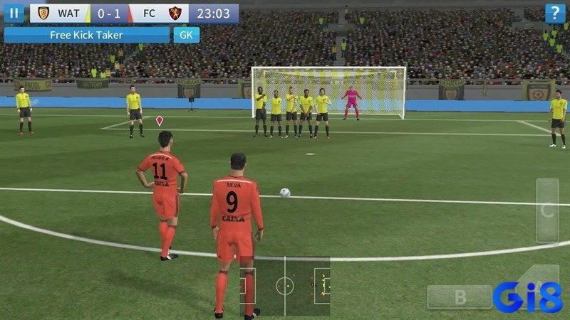 Một game bóng đá hay cần có chất lượng hình ảnh sắc nét, mô phỏng chân thực các cầu thủ, sân bóng và khán giả