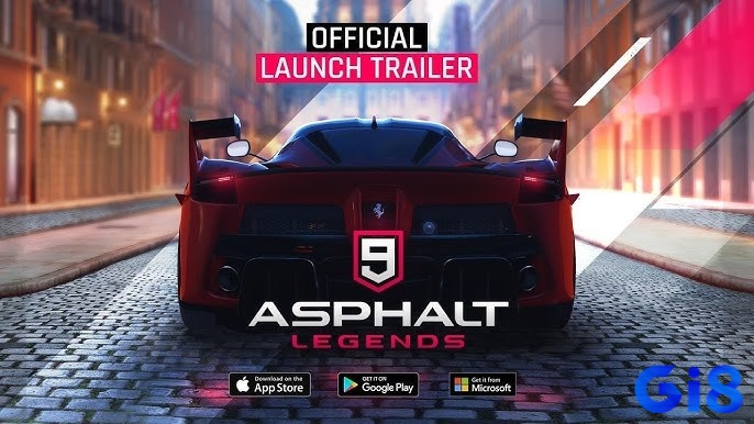 Asphalt 9 chinh phục game thủ bằng đồ họa 3D mãn nhãn và tốc độ cháy đường