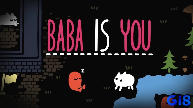 Baba Is You – game giải đố với cơ chế thay đổi quy tắc độc đáo, phù hợp cả với máy cấu hình thấp.