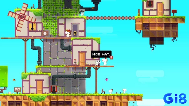 FEZ – giải đố dựa trên góc nhìn 2D/3D sáng tạo với đồ họa pixel nhẹ nhàng.