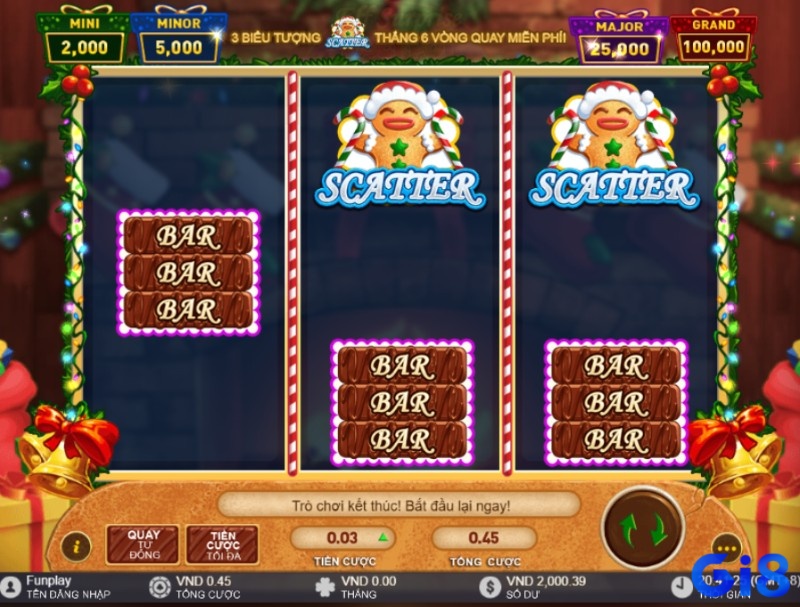 Elf Surprise Jackpot sở hữu RTP 96.5% và volatility cao – thích hợp với người chơi thích rủi ro để đổi lấy phần thưởng xứng đáng