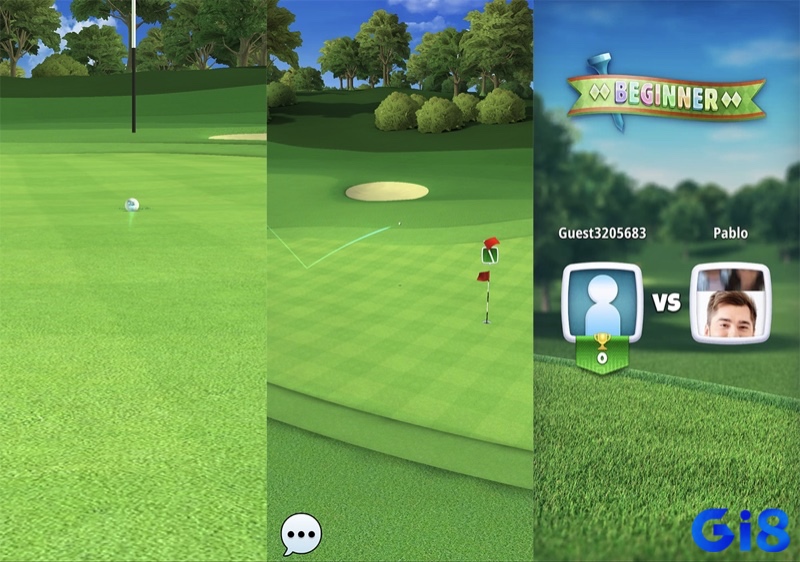 Kỹ thuật overpower kết hợp backspin và topspin để tối đa hóa khoảng cách và kiểm soát bóng trong Golf Clash