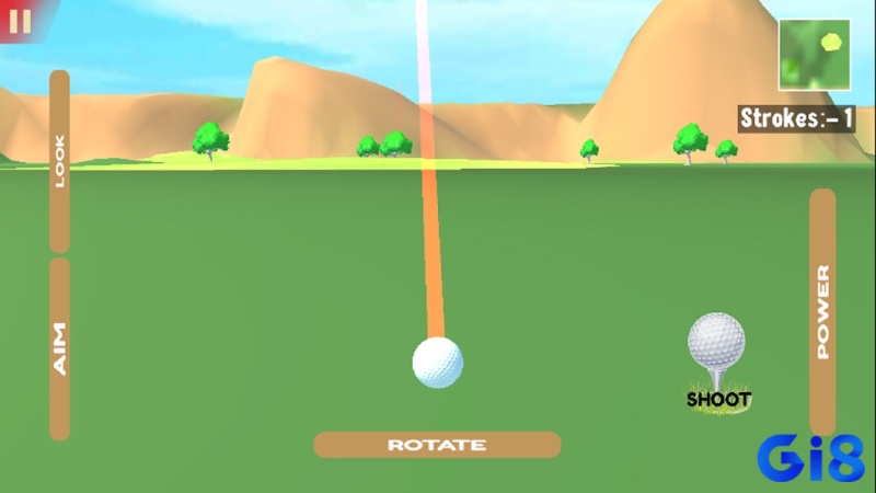 Kỹ thuật curl kết hợp bóng đặc biệt giúp người chơi Golf Clash dễ dàng vượt chướng ngại vật và tối ưu khoảng cách cú đánh