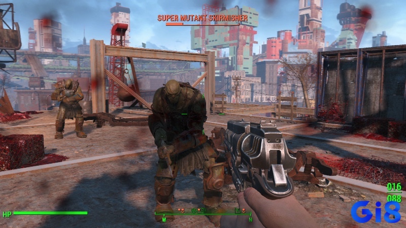 Hành trình sinh tồn giữa đống tro tàn trong thế giới mở rộng lớn của Fallout 4.