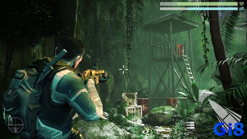 Game TPS cho phép người chơi quan sát nhân vật toàn diện và điều khiển linh hoạt.