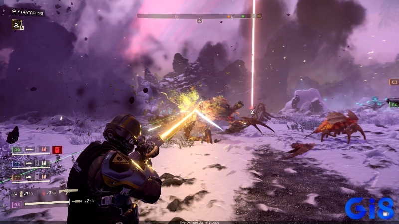 Co-op kịch tính với vô vàn tình huống dở khóc dở cười trong Helldivers 2.