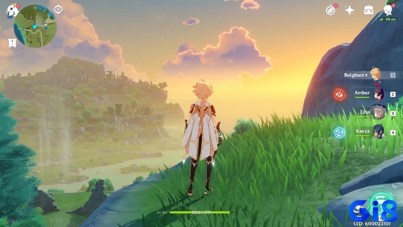 Thế giới mở miễn phí tuyệt đẹp phong cách anime trong tựa game đáng chơi trên PC: Genshin Impact.