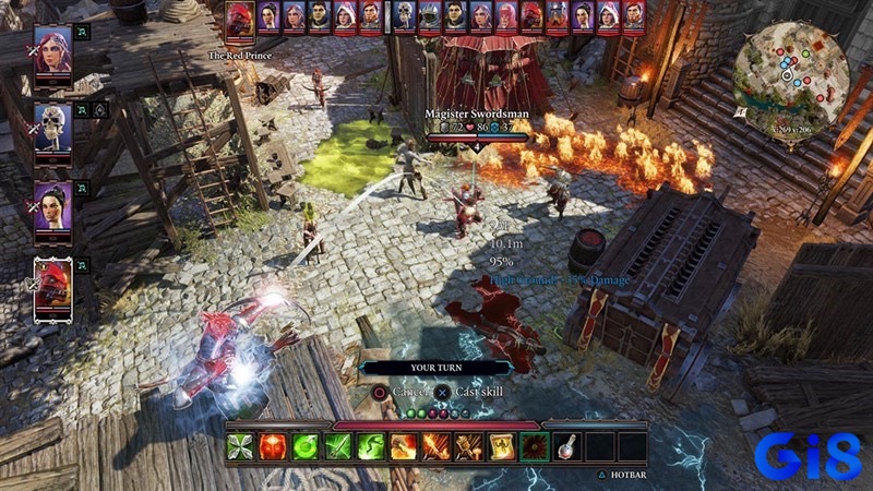 Divinity: Original Sin là RPG chiến thuật theo lượt với phép thuật linh hoạt, môi trường tương tác và chế độ co-op hai người