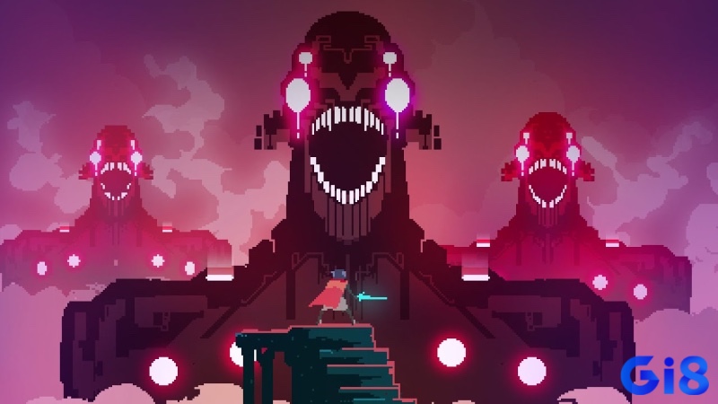 Hyper Light Drifter mang thế giới hậu tận thế với nghệ thuật độc đáo, chiến đấu chính xác và khám phá bí mật hấp dẫn