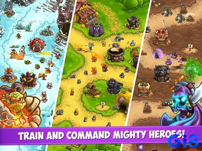 Kingdom Rush Vengeance – gameplay thủ thành kinh điển, thử thách trí tuệ và chiến lược của người chơi