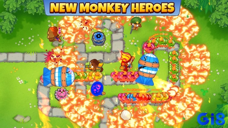 Bloons TD 6 – game thủ thành hoạt hình dễ thương nhưng đầy kịch tính