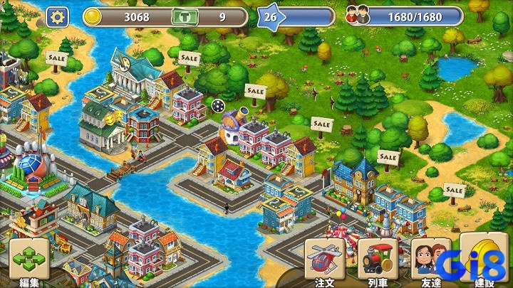 Township là một trong những tựa game xây nhà Android kết hợp giữa phong cách xây dựng thành phố và nông trại độc đáo