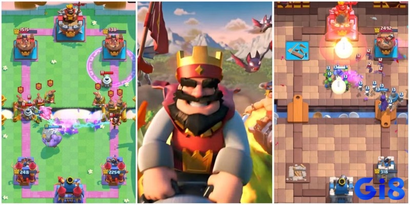 Top game online mobile chơi cùng bạn bè thể loại thẻ bài chiến thuật độc đáo tư duy cao Clash Royale