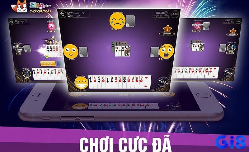 Người dùng Android dễ dàng tải zing play tiến lên trên CH Play chỉ với một lần chạm.
