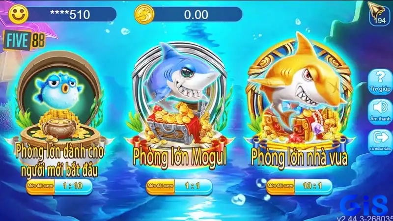 Nhiều chế độ chơi hấp dẫn để anh em ngư thủ thoả sức thể hiện kỹ năng của mình