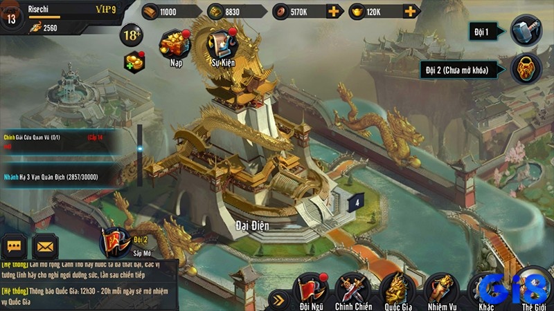 Quản lý tài nguyên hiệu quả là chìa khóa giúp người chơi tiến xa trong game công thành xưng đế mobile.