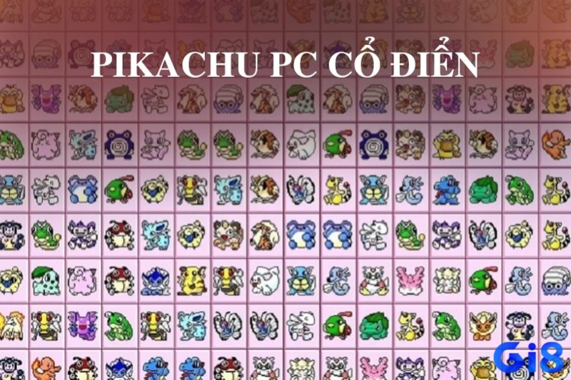 Pikachu Cổ Điển – phiên bản huyền thoại, đơn giản nhưng lôi cuốn