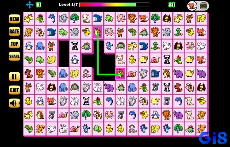 Onet Connect Animal – nối hình cổ điển, thử thách quan sát và phản xạ