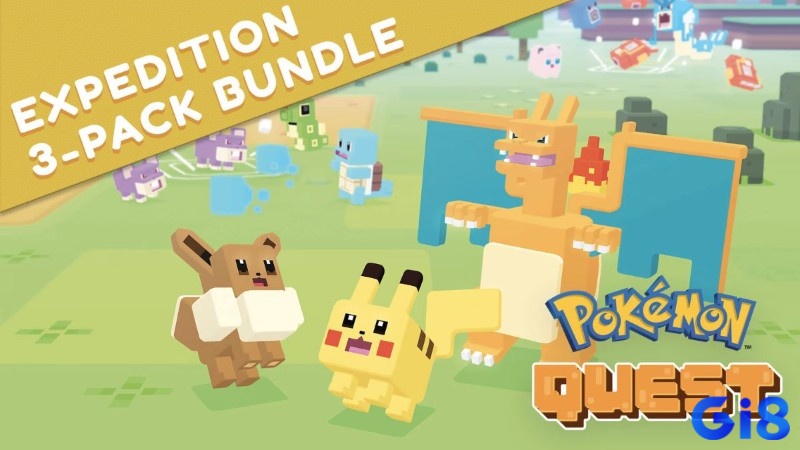 Pokémon Quest – Game phiêu lưu pixel phong cách mới lạ, dễ gây nghiện