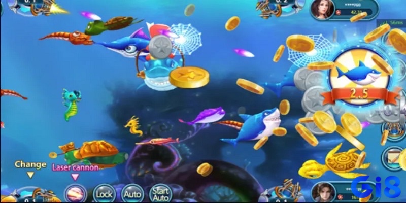 Súng và đạn là yếu tố quyết định đến khả năng hạ gục cá rùa xanh