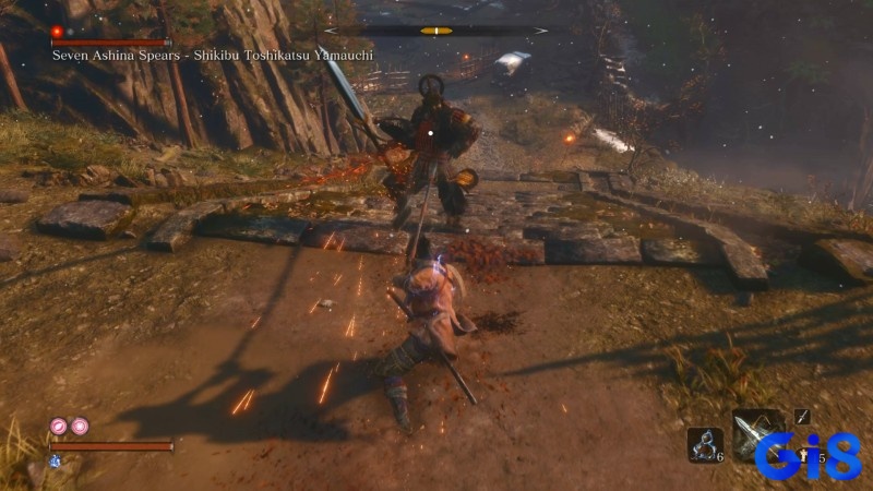 Sekiro: Shadows Die Twice lấy bối cảnh Nhật Bản với nhiều cảnh chiến đấu đầy khốc liệt