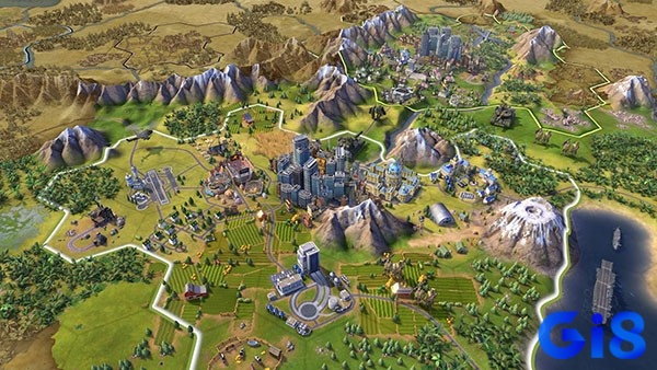 Civilization series – Tựa game chiến thuật theo lượt kinh điển, đòi hỏi khả năng tư duy dài hạn