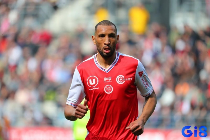 Yunis Abdelhamid thủ lĩnh phòng ngự Reims trung vệ xuất sắc Ligue 1
