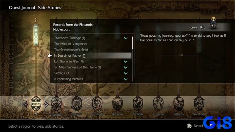 Các nhiệm vụ trong game đa dạng phản ánh được chiều sâu của thế giới Solistia rộng lớn