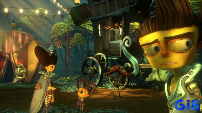 Psychonauts 2 có cốt truyện tiếp nối hành trình điều tra những bí ẩn tại Razputin Aquato