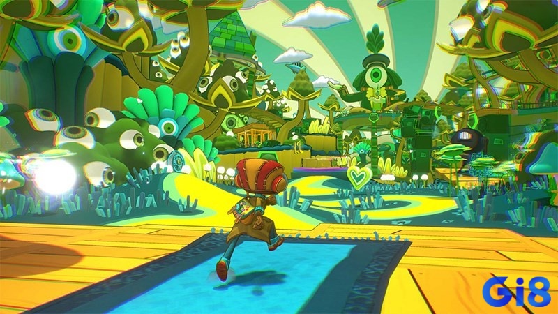 Game Psychonauts 2 có lối chơi hành động giải đố quen thuộc