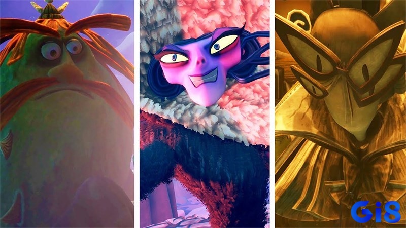 Kẻ thù của bạn trong game được xây dựng dựa trên các cảm xúc tiêu cực và nội tâm của nhân vật