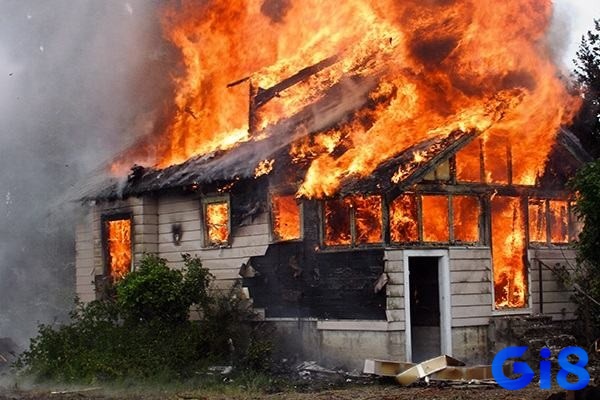 Ngọn lửa đại diện cho cảm xúc mạnh mẽ, ngôi nhà phản chiếu tâm hồn bạn