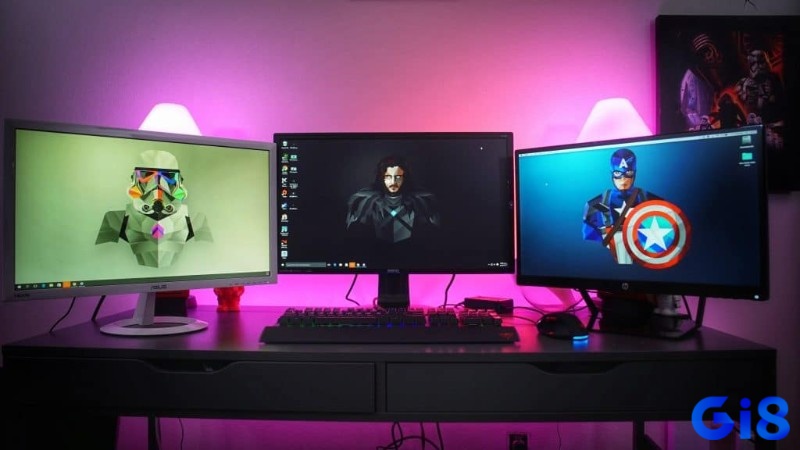 Màn hình tần số quét cao giúp chơi game mượt mà