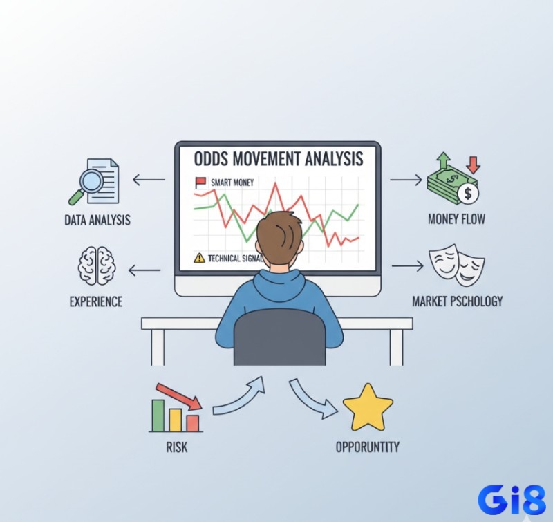 Người cá cược phân tích biến động odds để nhận diện kèo giá trị và tránh bẫy nhà cái