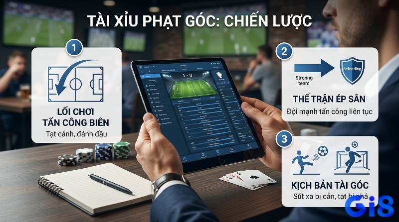 Chiến lược cá độ đá banh tài xỉu là gì phạt góc: lối chơi tấn công biên, thế trận ép sân, kịch bản tài góc