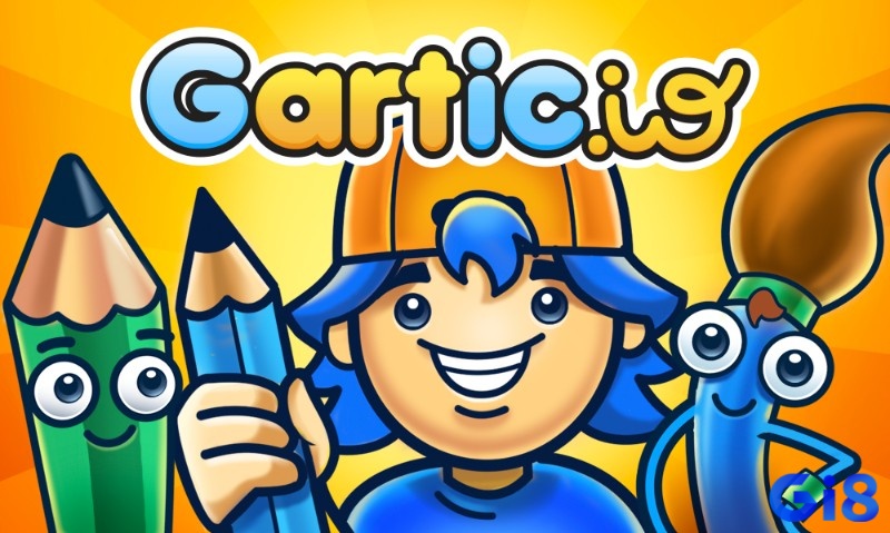 Gartic.io game online nhiều người chơi dạng vẽ hình đoán chữ trên trình duyệt