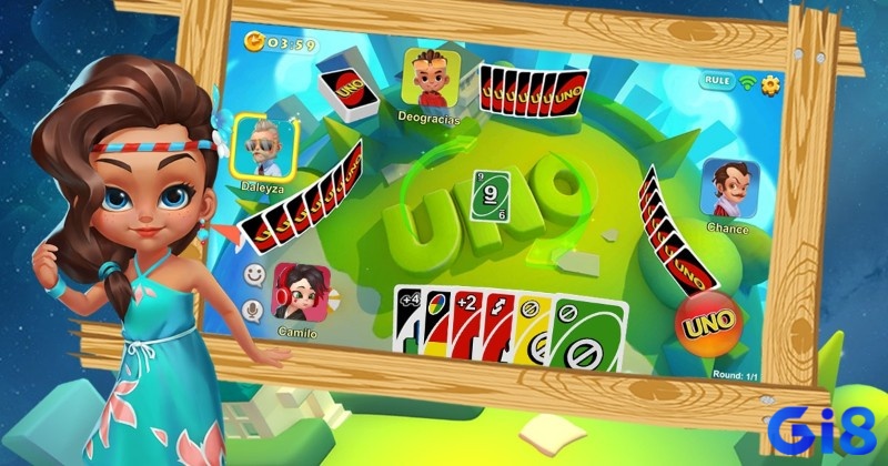 Uno Mobile game online nhiều người chơi dạng bài vui nhộn trên điện thoại