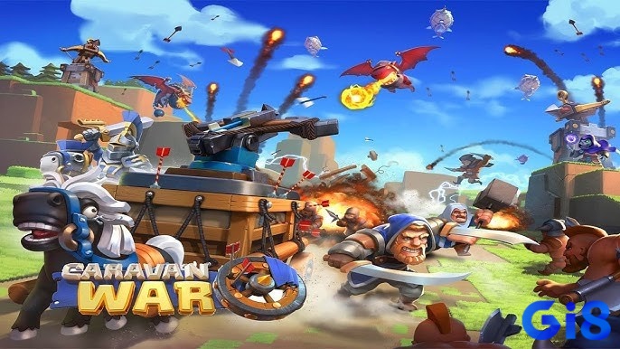 Caravan War là game tiếng việt android có lối chơi chiến thuật và quản lý