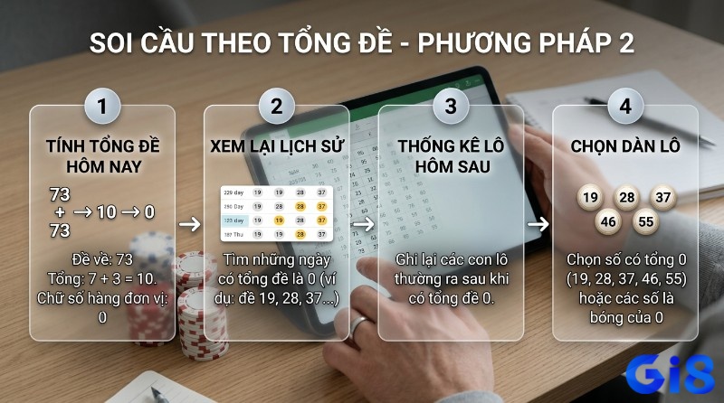 Soi cầu theo tổng đề 73, tính tổng 0, xem lịch sử các con lô 19, 28, 37, 46, 55 thường ra sau khi đề về tổng 0
